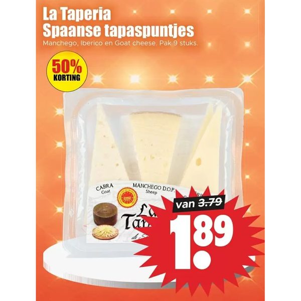 La Taperia Spaanse tapaspuntjes