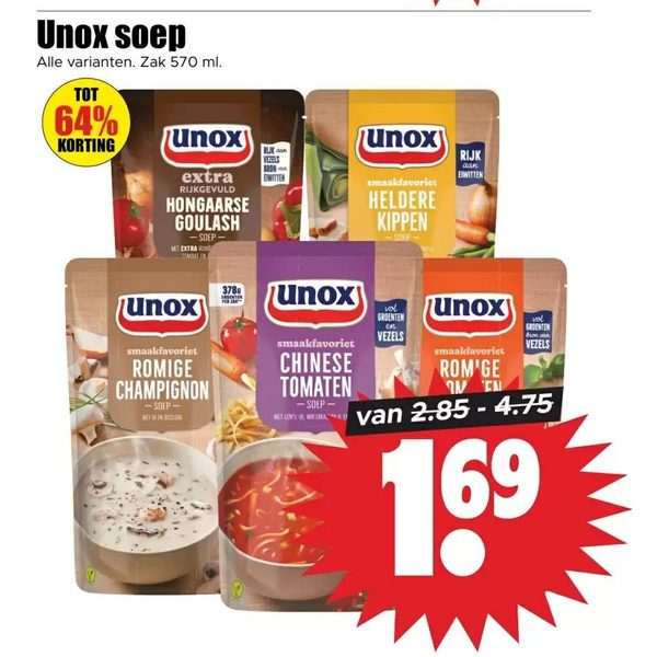 Unox soep