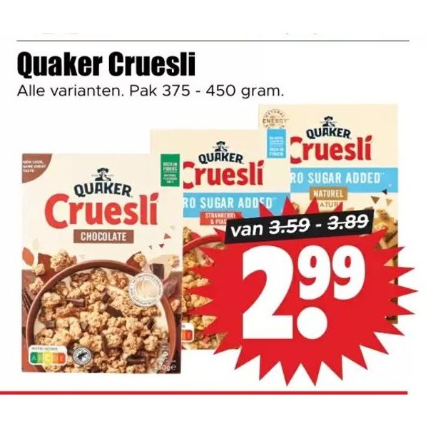 Quaker Cruesli