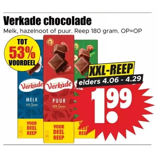 Verkade chocolade