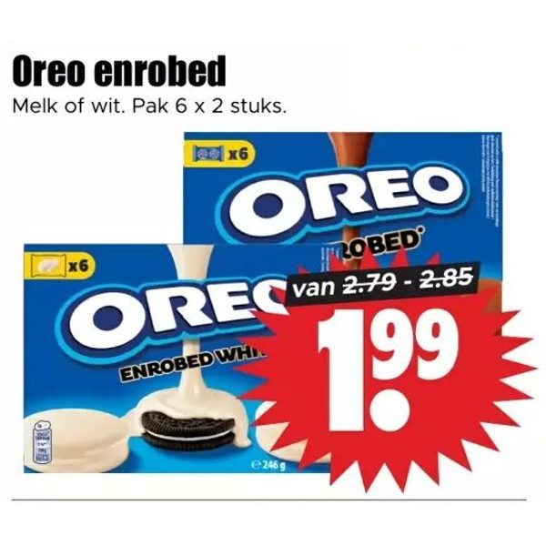 Oreo enrobed