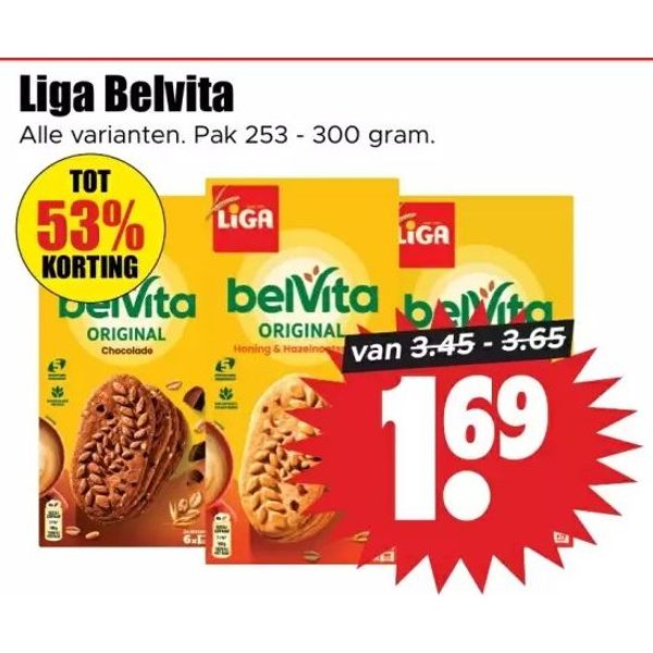 Belvita ontbijtkoekjes