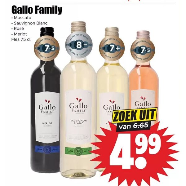 Gallo Family wijnen