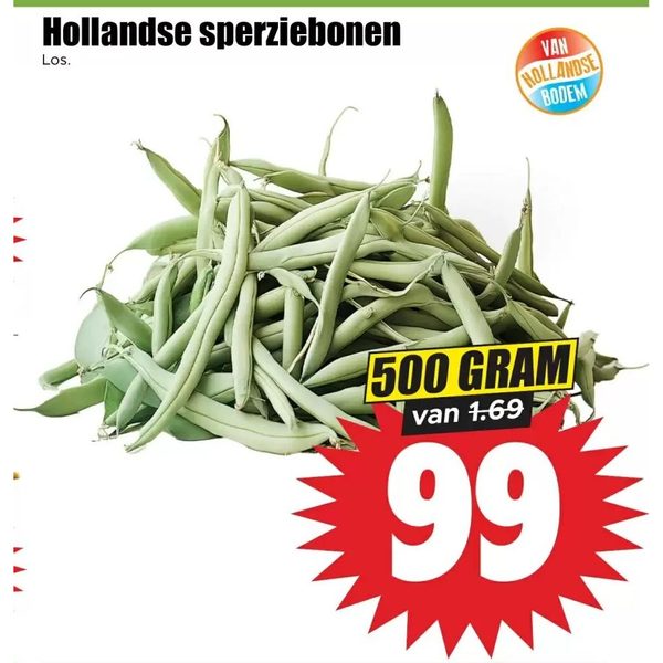 Hollandse sperziebonen