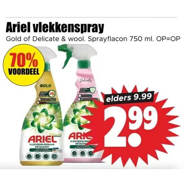 Ariel vlekkenspray