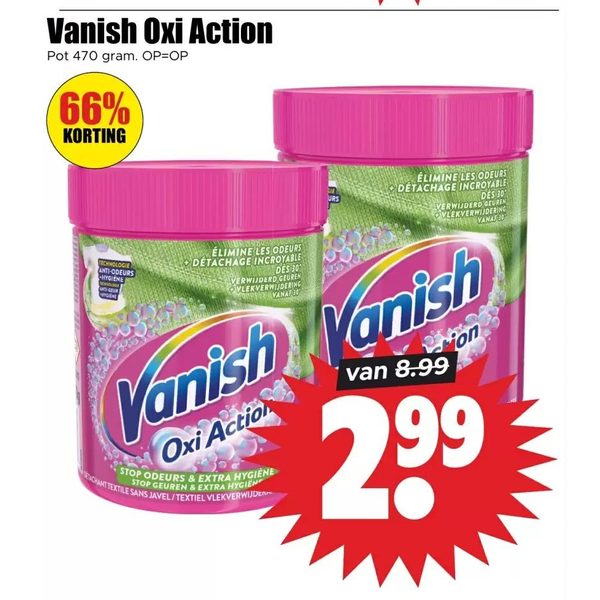 Vanish Oxi Action
