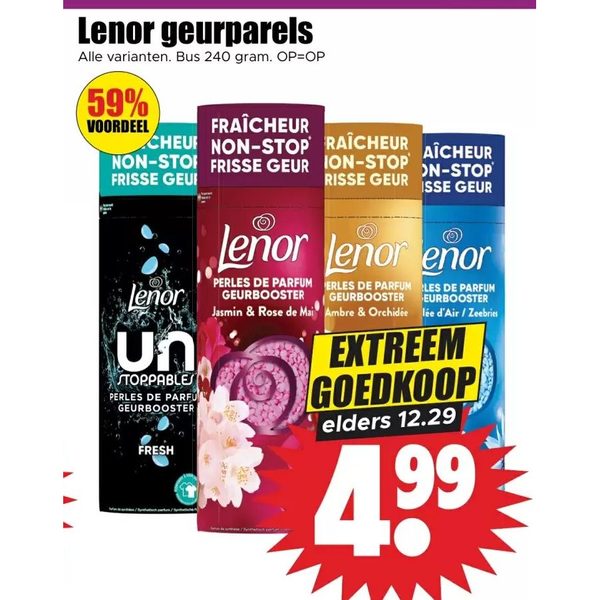 Lenor geurparels