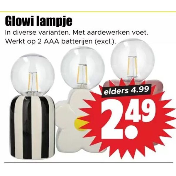 Glowi lampje