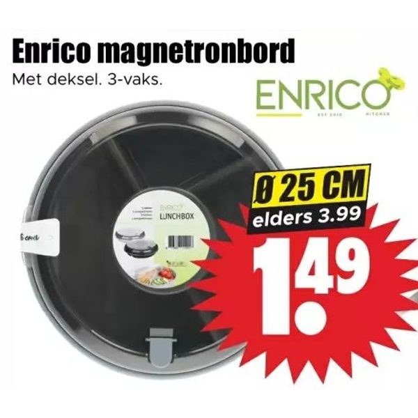 Enrico magnetronbord