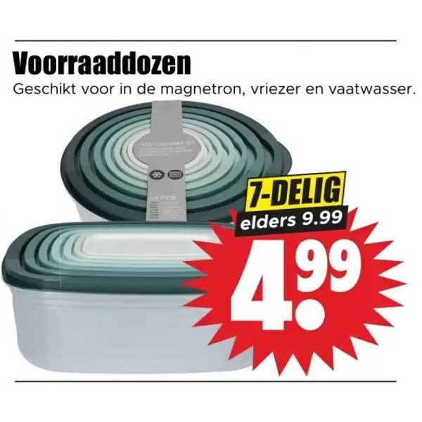 Voorraaddozen
