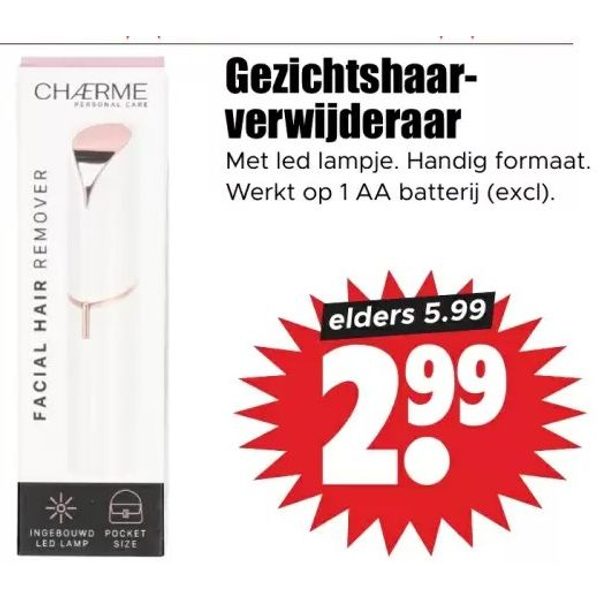 Gezichtshaarverwijderaar