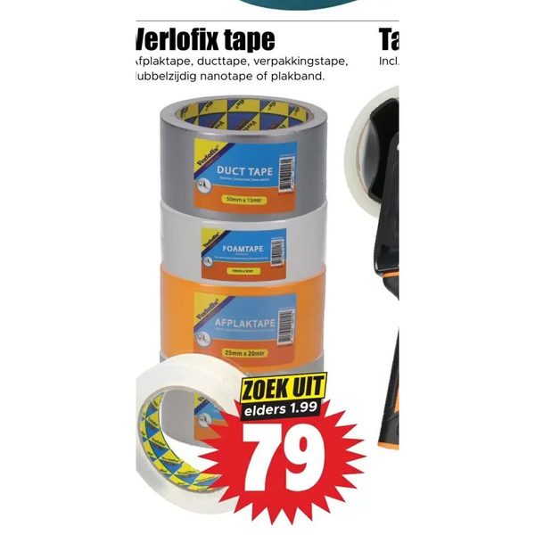 Verlofix tape