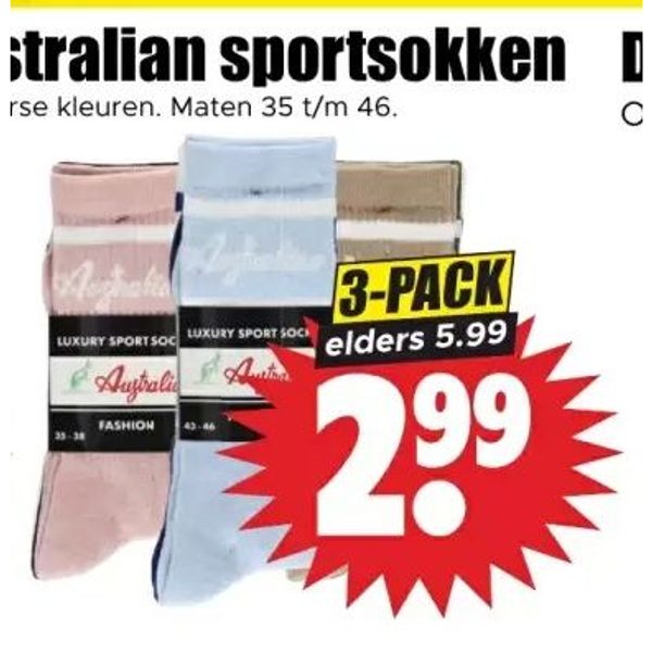 Australian sportsokken
