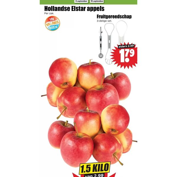Hollandse Elstar appels