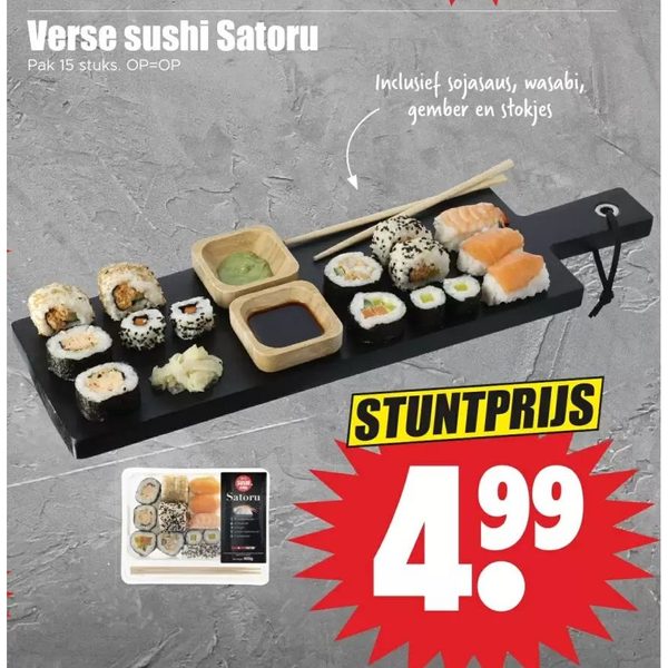 Verse sushi Satoru