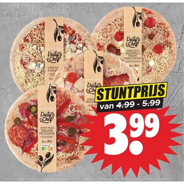 Daily Chef verse pizza