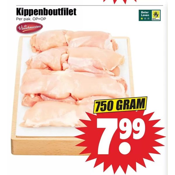 Kippenboutfilet
