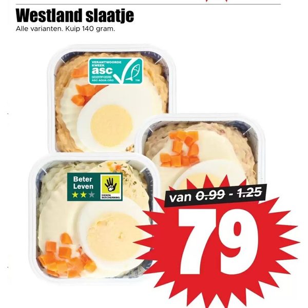 Westland slaatje