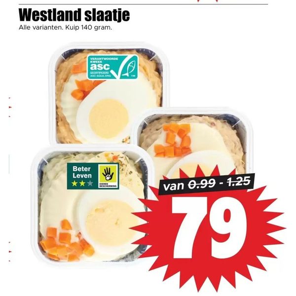 Westland slaatje