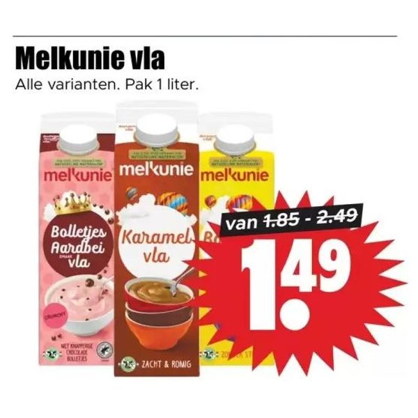 Melkunie vla