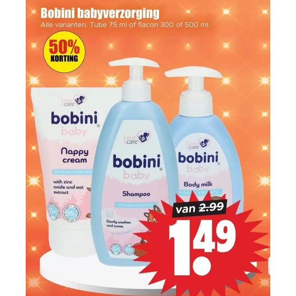 Bobini babyverzorging