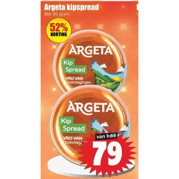 Argeta kipspread