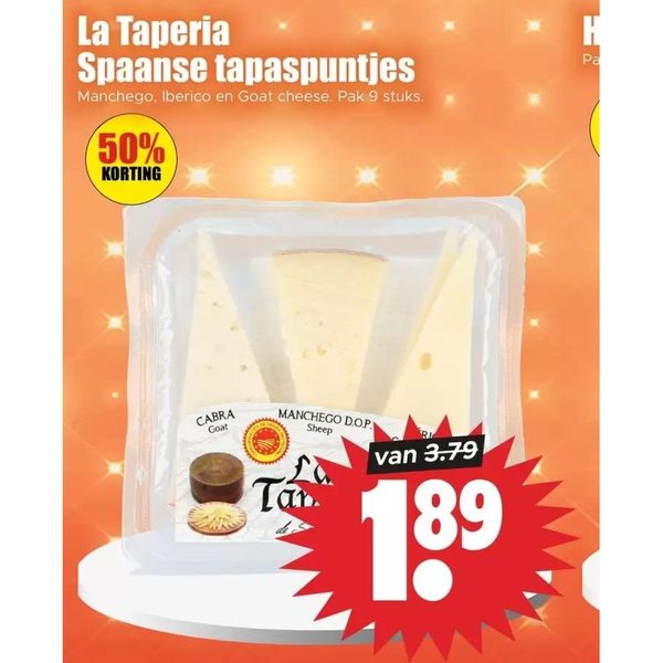La Taperia Spaanse tapaspuntjes