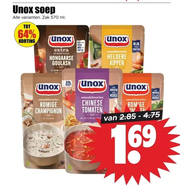 Unox soep