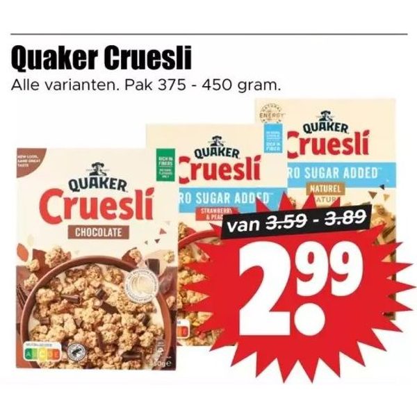 Quaker Cruesli