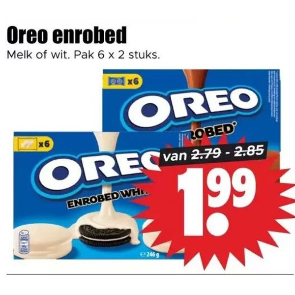 Oreo Enrobed koekjes