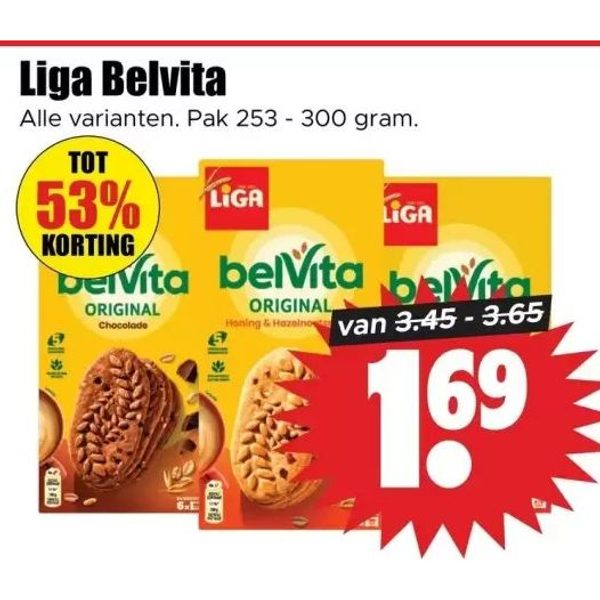 Belvita ontbijtkoekjes
