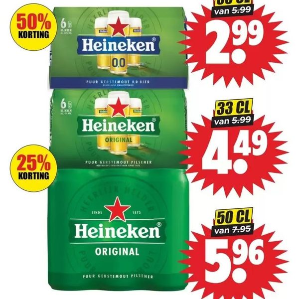 Heineken pils of 0.0