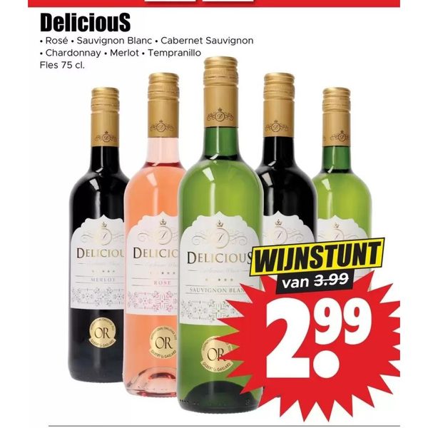 Delicious wijn
