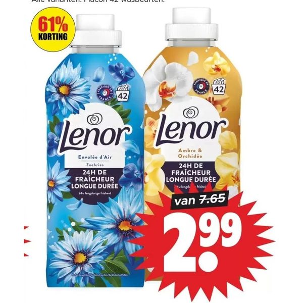 Lenor wasverzachter