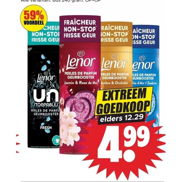 Lenor geurparels