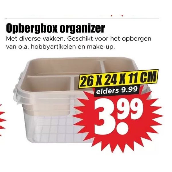 Opbergbox organizer