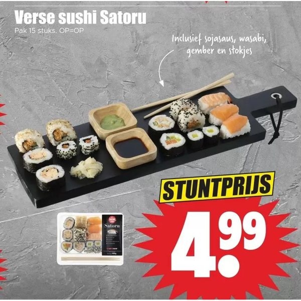 Verse sushi Satoru