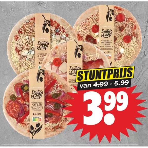 Daily Chef verse pizza