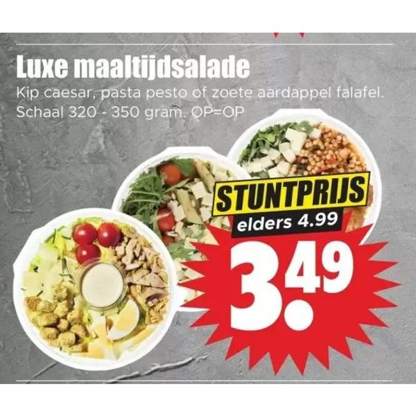 Luxe maaltijdsalade
