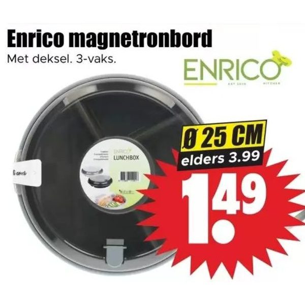 Enrico magnetronbord