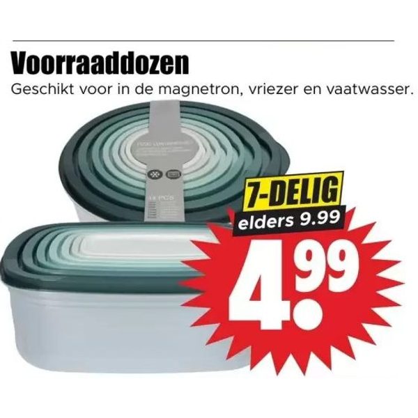 Voorraaddozen