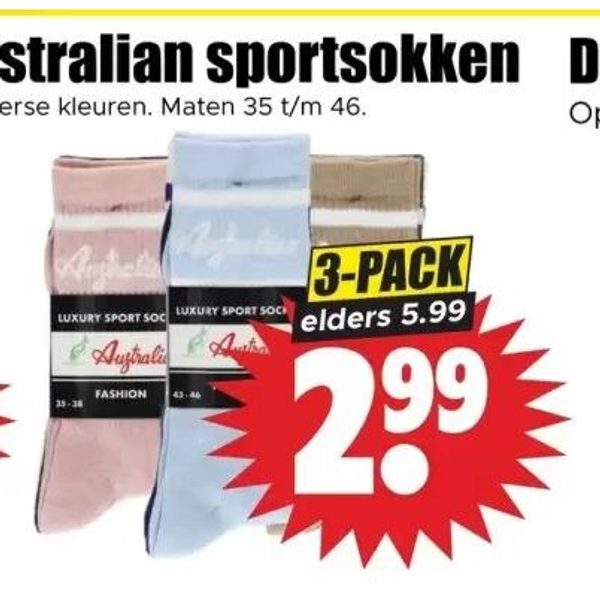 Australian sportsokken