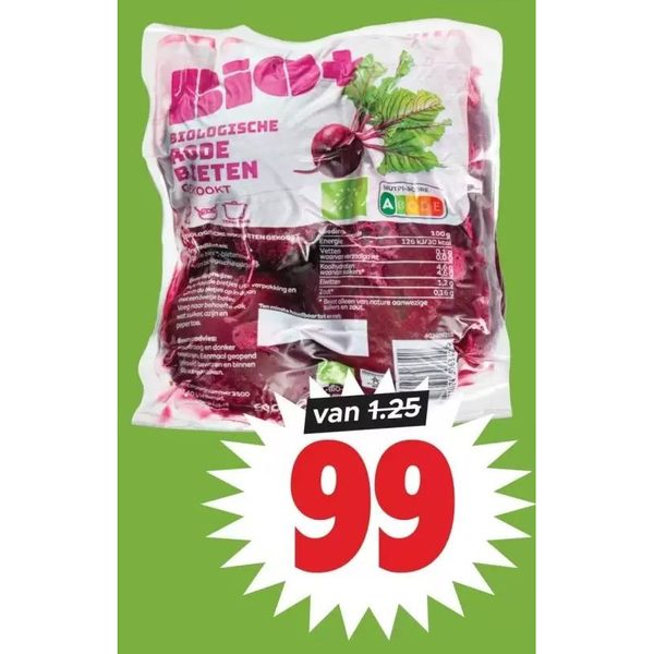 BIO+ rode bieten