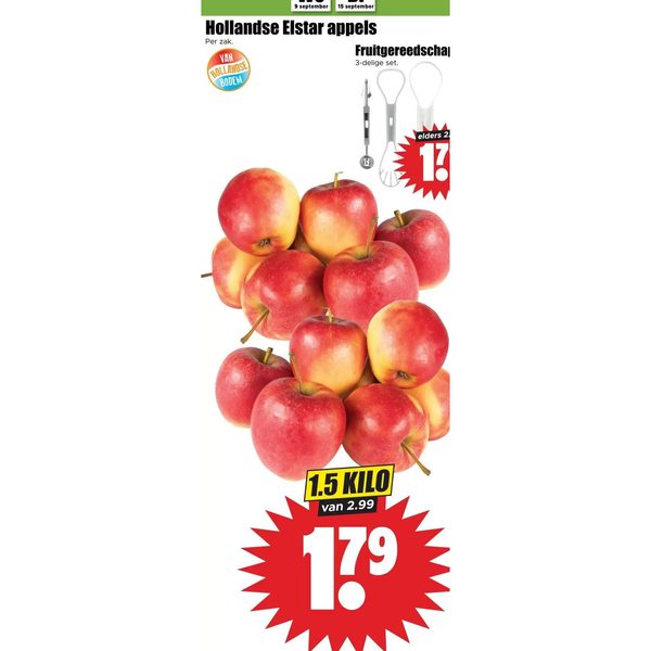 Hollandse Elstar appels