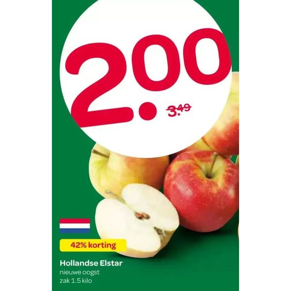 Hollandse Elstar appels
