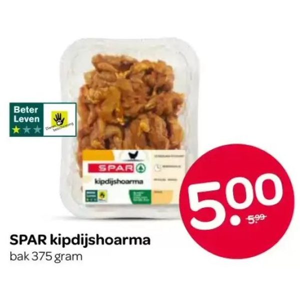 SPAR kipdijshoarma