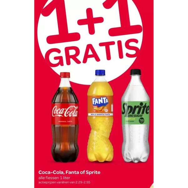 Coca-Cola, Fanta of Sprite