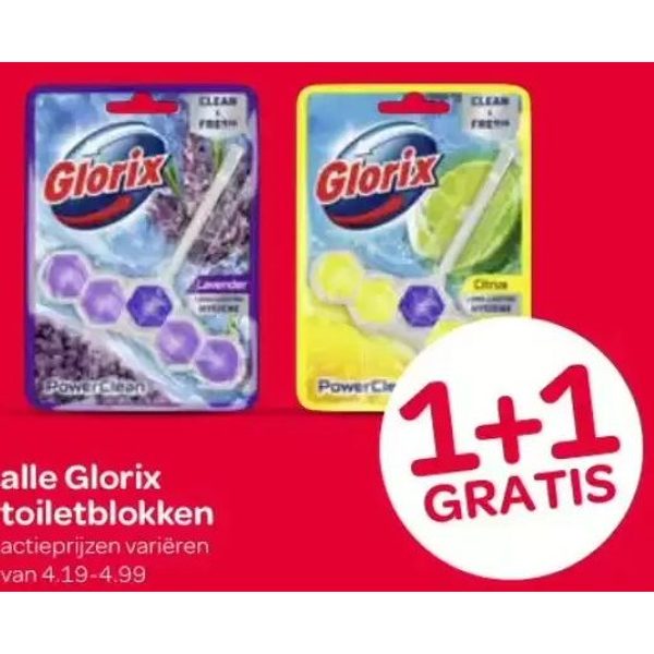 Glorix toiletblokken