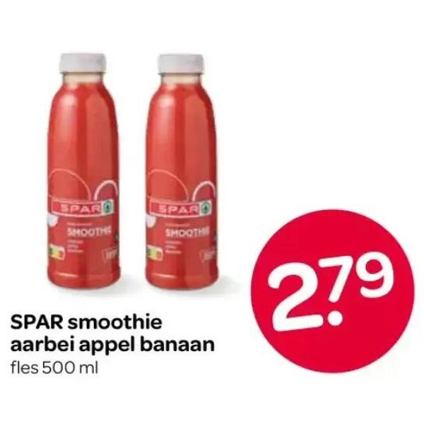 smoothie aardbei appel banaan