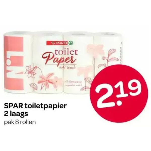 toiletpapier 2 laags
